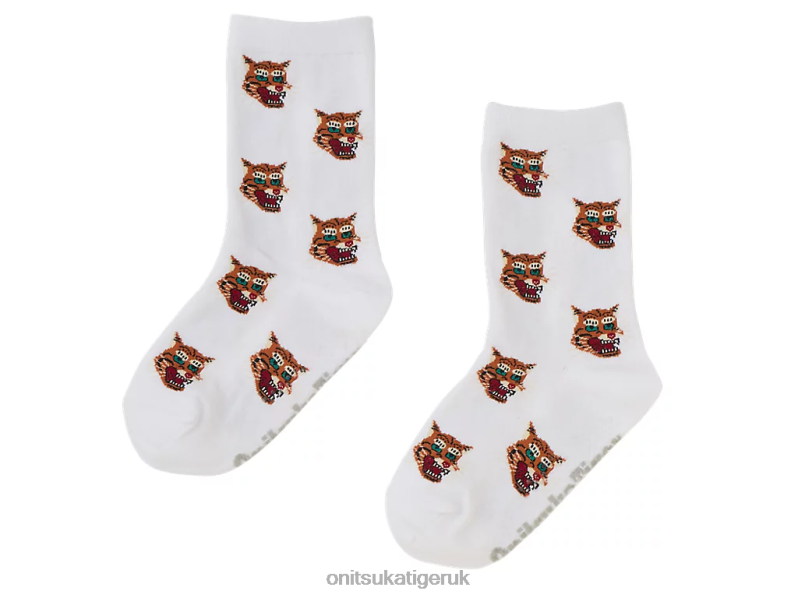 Kids SOCKS XTBPR662 Accessories Onitsuka Tiger White