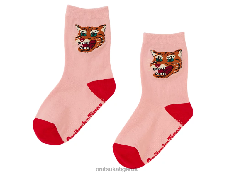 Kids SOCKS XTBPR667 Accessories Onitsuka Tiger Light Pink