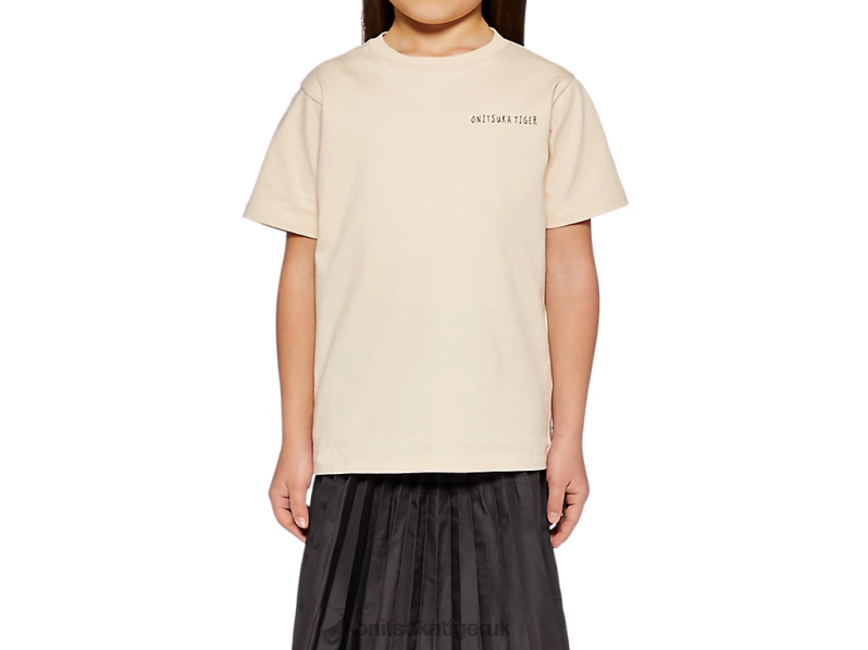 Kids GRAPHIC TEE XTBPR663 Clothing Onitsuka Tiger Off White