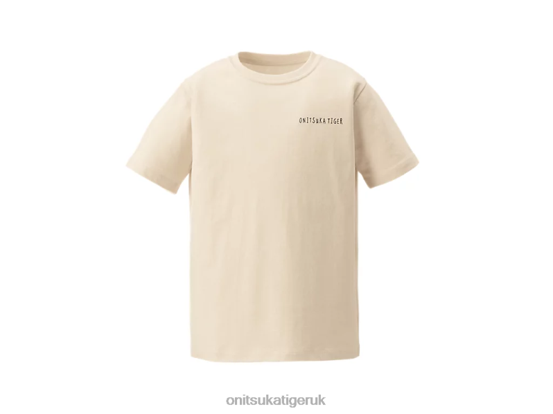 Kids GRAPHIC TEE XTBPR663 Clothing Onitsuka Tiger Off White