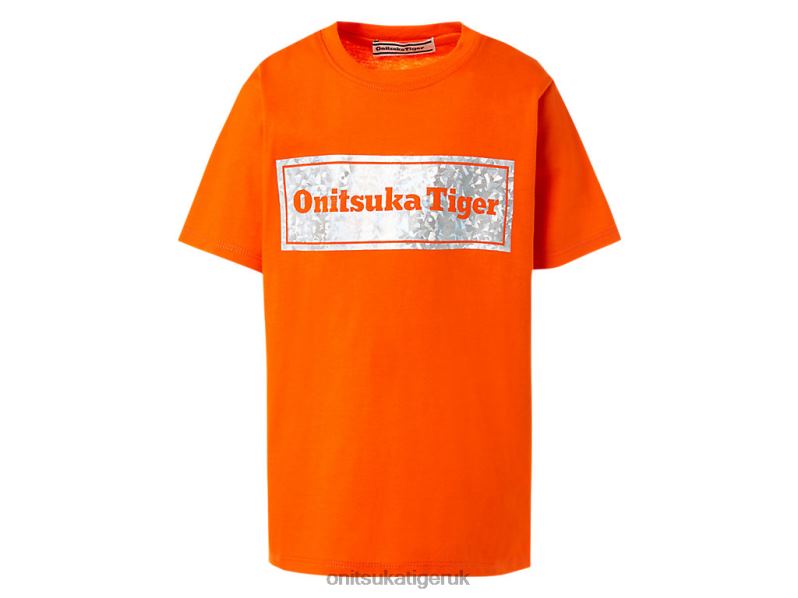 Kids GRAPHIC TEE XTBPR671 Clothing Onitsuka Tiger Habanero
