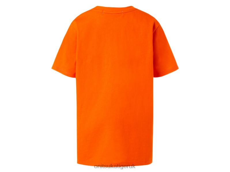 Kids GRAPHIC TEE XTBPR671 Clothing Onitsuka Tiger Habanero