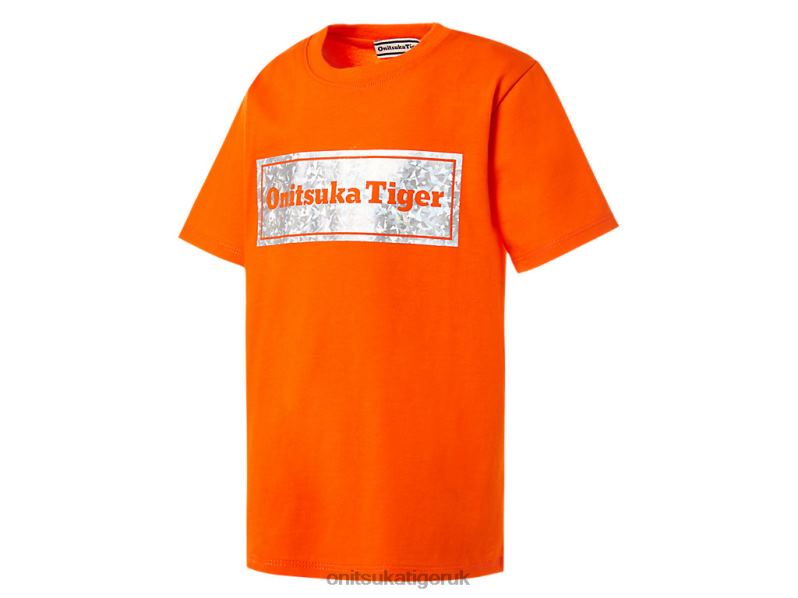 Kids GRAPHIC TEE XTBPR671 Clothing Onitsuka Tiger Habanero