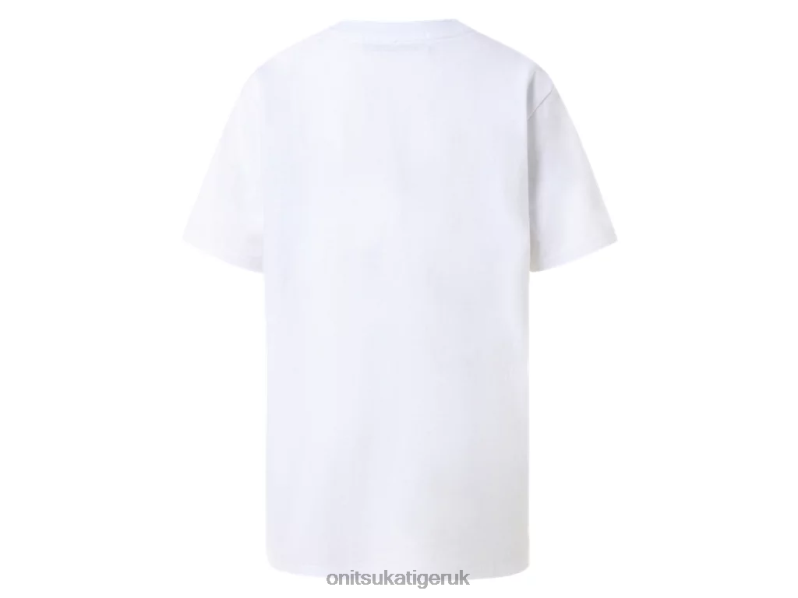 Kids GRAPHIC TEE XTBPR680 Clothing Onitsuka Tiger Real White