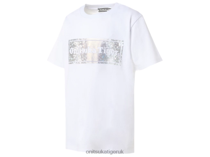 Kids GRAPHIC TEE XTBPR680 Clothing Onitsuka Tiger Real White