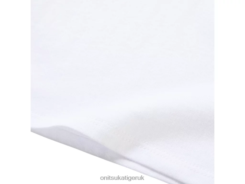 Kids GRAPHIC TEE XTBPR680 Clothing Onitsuka Tiger Real White