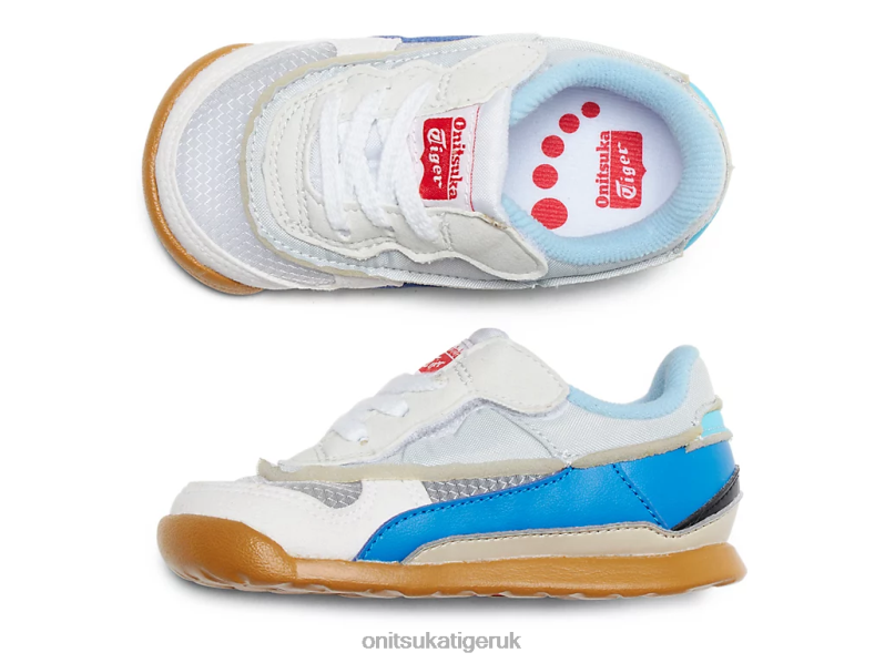 Kids ADMIX RUNNER TS XTBPR628 Shoes Onitsuka Tiger White