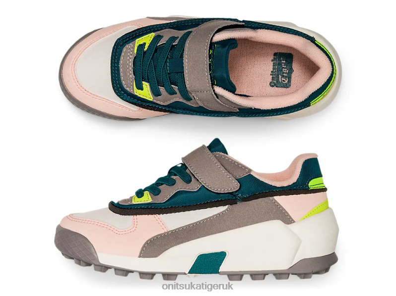 Kids ADMIX RUNNER XTBPR619 Shoes Onitsuka Tiger Velvet Pine/Breeze
