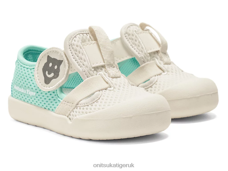 Kids MEXICO 66 SANDAL XTBPR617 Shoes Onitsuka Tiger Birch/Fresh Ice