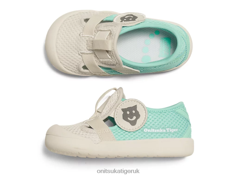 Kids MEXICO 66 SANDAL XTBPR617 Shoes Onitsuka Tiger Birch/Fresh Ice