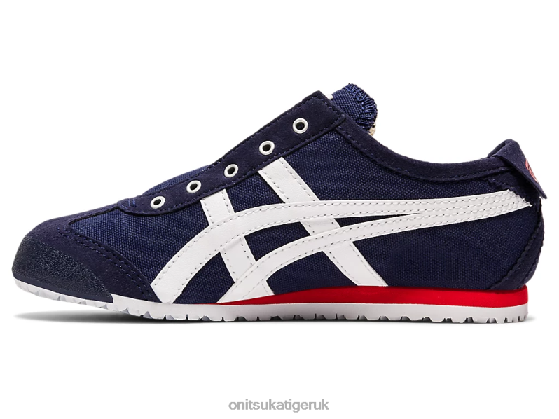 Kids MEXICO 66 SLIP-ON XTBPR635 Shoes Onitsuka Tiger Peacoat/White