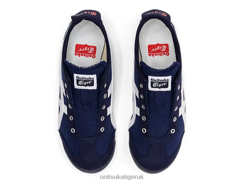 Kids MEXICO 66 SLIP-ON XTBPR635 Shoes Onitsuka Tiger Peacoat/White