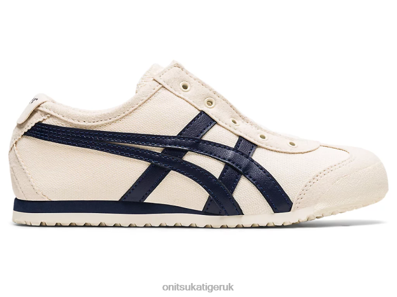 Kids MEXICO 66 SLIP-ON XTBPR644 Shoes Onitsuka Tiger Birch/Midnight
