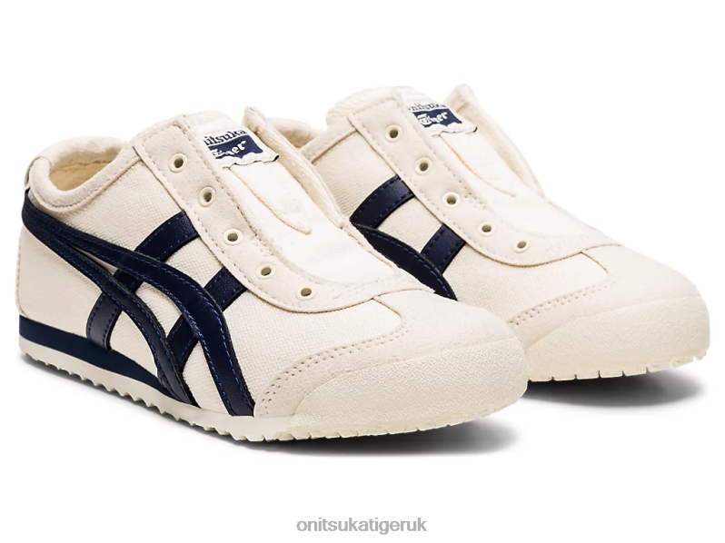 Kids MEXICO 66 SLIP-ON XTBPR644 Shoes Onitsuka Tiger Birch/Midnight