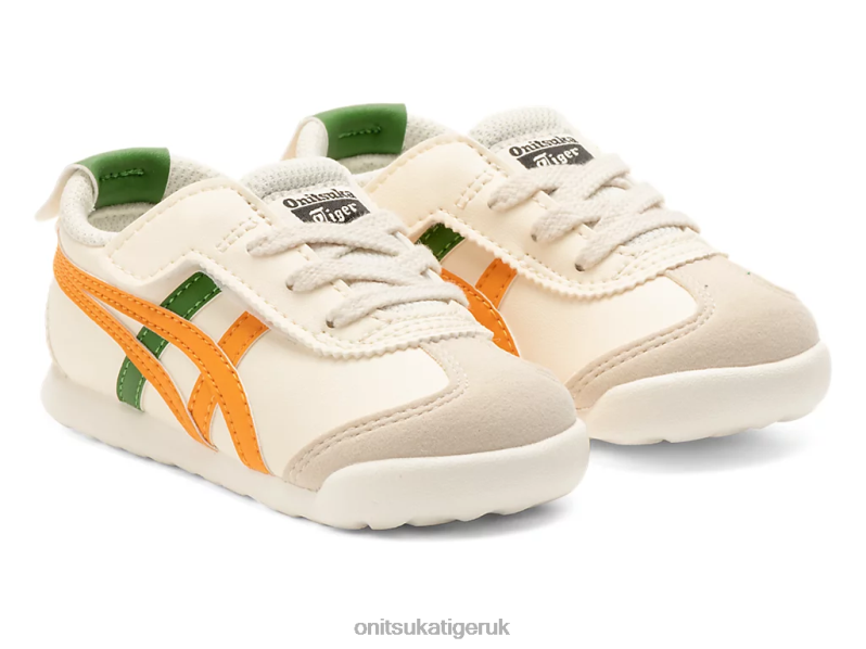 Kids MEXICO 66 XTBPR623 Shoes Onitsuka Tiger Cream/Citrus