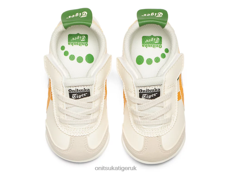Kids MEXICO 66 XTBPR623 Shoes Onitsuka Tiger Cream/Citrus