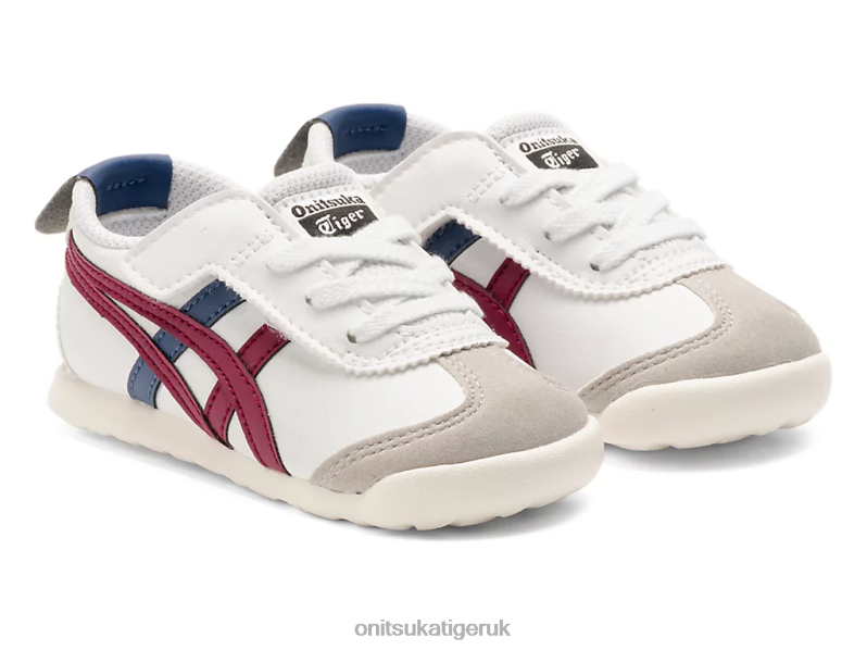Kids MEXICO 66 XTBPR624 Shoes Onitsuka Tiger White/Dried Berry