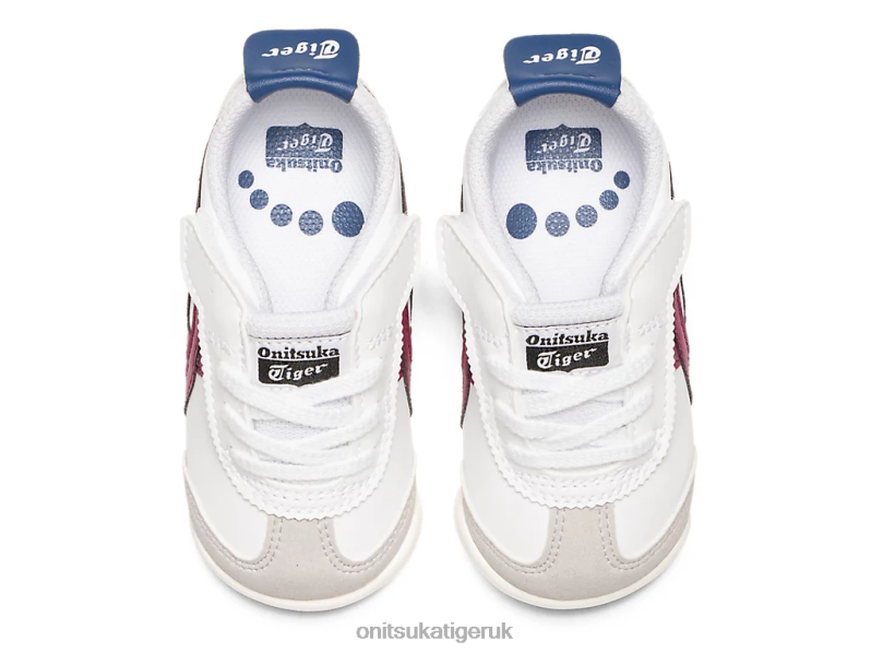 Kids MEXICO 66 XTBPR624 Shoes Onitsuka Tiger White/Dried Berry