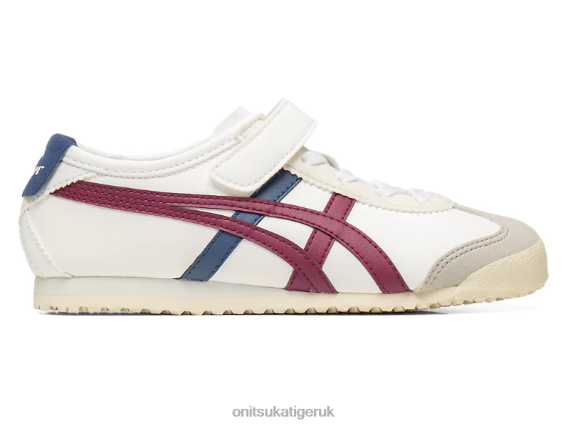 Kids MEXICO 66 XTBPR625 Shoes Onitsuka Tiger White/Dried Berry