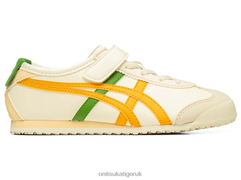 Kids MEXICO 66 XTBPR626 Shoes Onitsuka Tiger Cream/Citrus