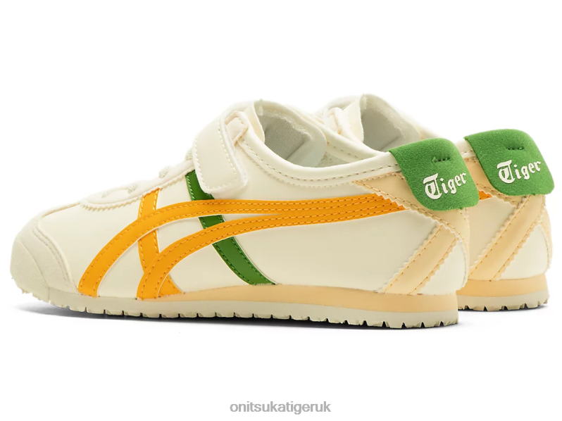 Kids MEXICO 66 XTBPR626 Shoes Onitsuka Tiger Cream/Citrus