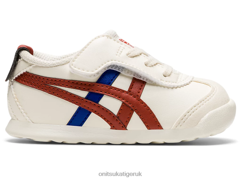 Kids MEXICO 66 XTBPR630 Shoes Onitsuka Tiger Birch/Rust Red