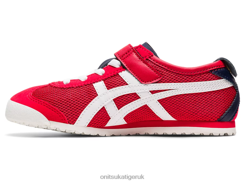 Kids MEXICO 66 XTBPR645 Shoes Onitsuka Tiger Classic Red/White