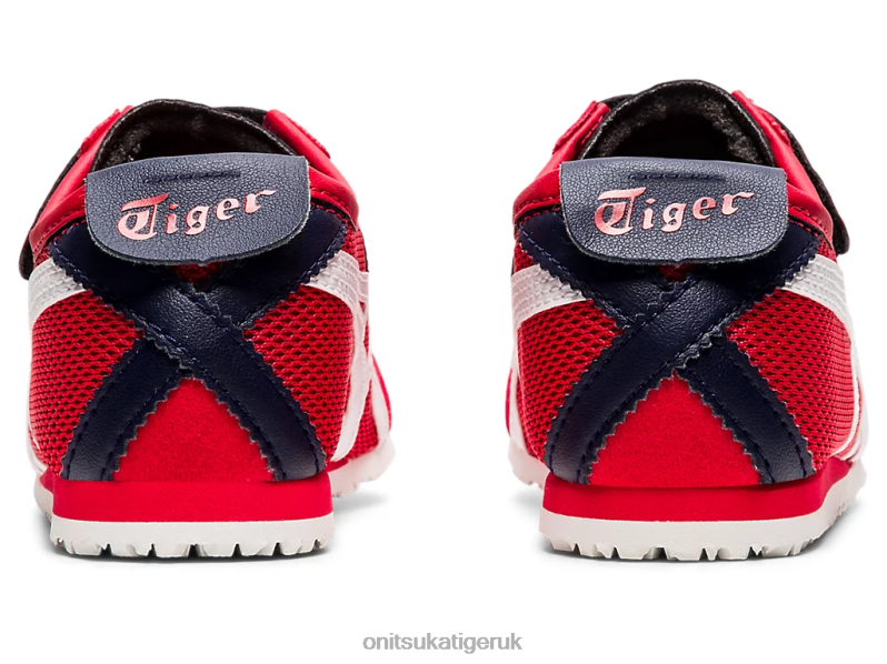 Kids MEXICO 66 XTBPR645 Shoes Onitsuka Tiger Classic Red/White
