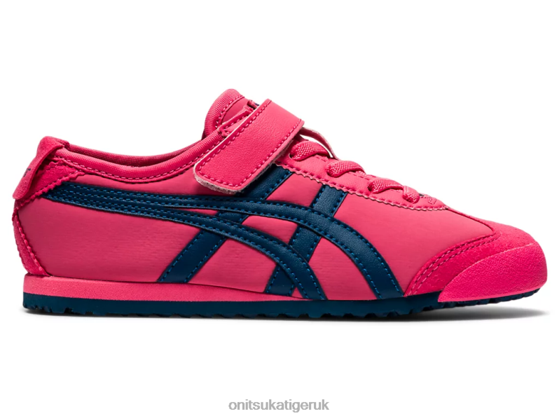 Kids MEXICO 66 XTBPR647 Shoes Onitsuka Tiger Pink Cameo/Mako Blue