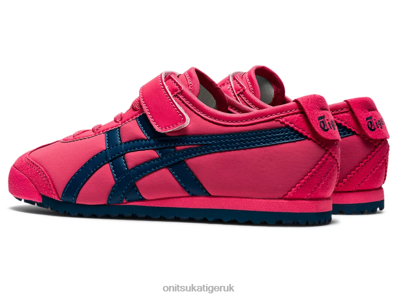 Kids MEXICO 66 XTBPR647 Shoes Onitsuka Tiger Pink Cameo/Mako Blue