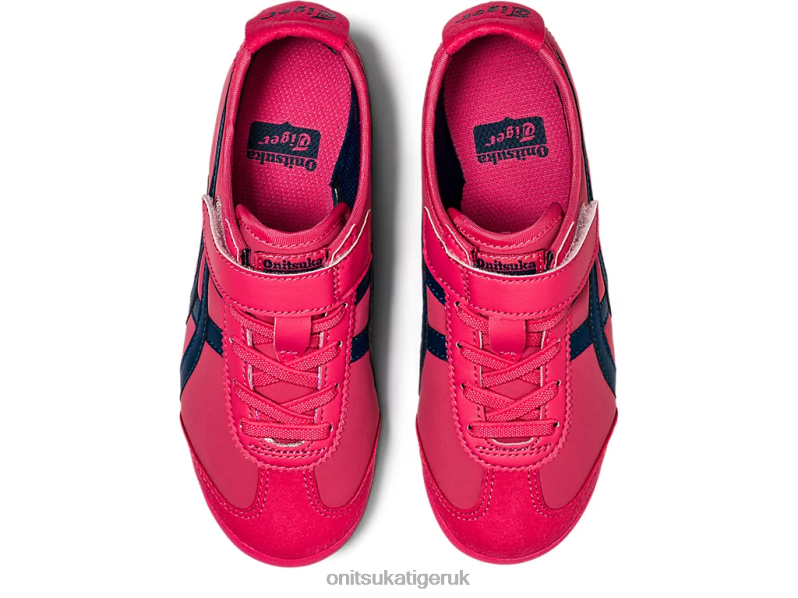 Kids MEXICO 66 XTBPR647 Shoes Onitsuka Tiger Pink Cameo/Mako Blue