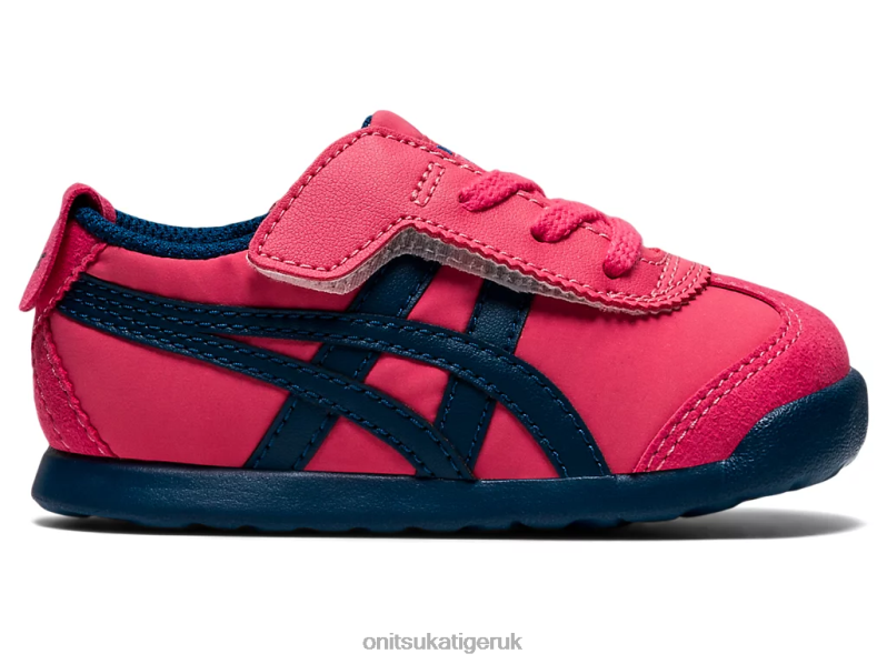 Kids MEXICO 66 XTBPR648 Shoes Onitsuka Tiger Pink Cameo/Mako Blue