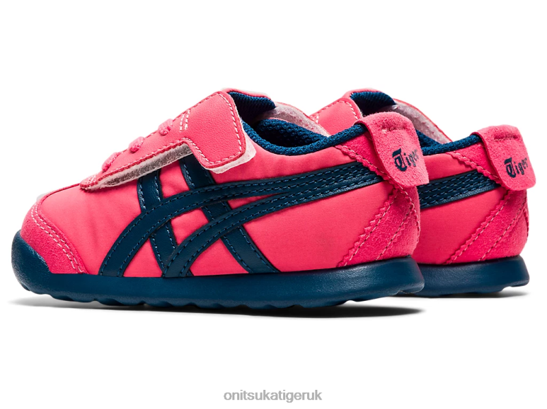Kids MEXICO 66 XTBPR648 Shoes Onitsuka Tiger Pink Cameo/Mako Blue