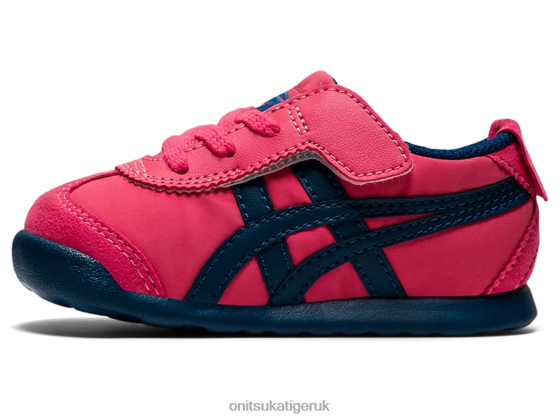 Kids MEXICO 66 XTBPR648 Shoes Onitsuka Tiger Pink Cameo/Mako Blue