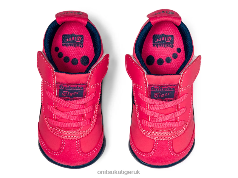 Kids MEXICO 66 XTBPR648 Shoes Onitsuka Tiger Pink Cameo/Mako Blue