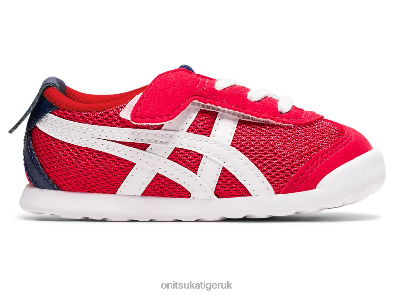 Kids MEXICO 66 XTBPR650 Shoes Onitsuka Tiger Classic Red/White