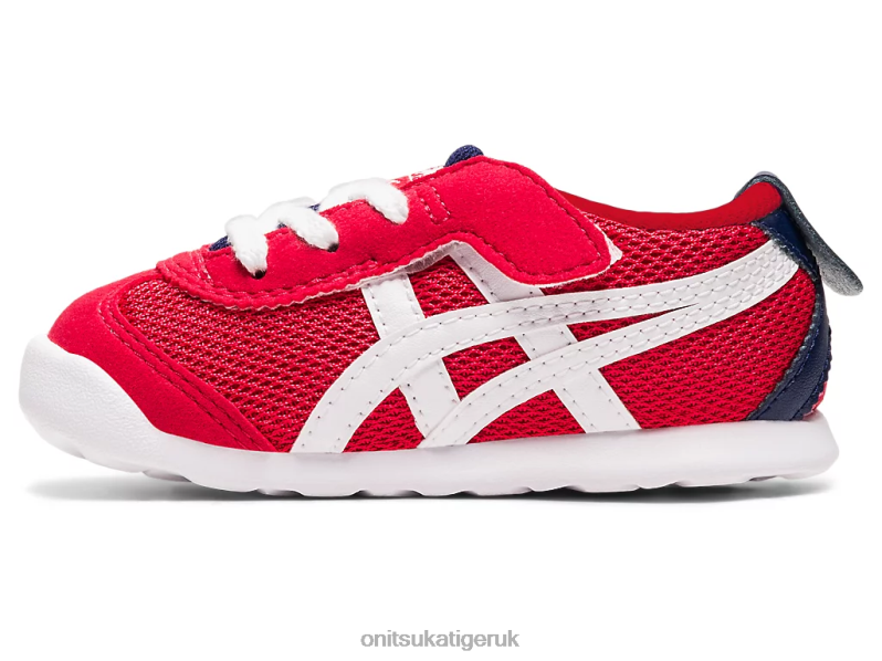 Kids MEXICO 66 XTBPR650 Shoes Onitsuka Tiger Classic Red/White