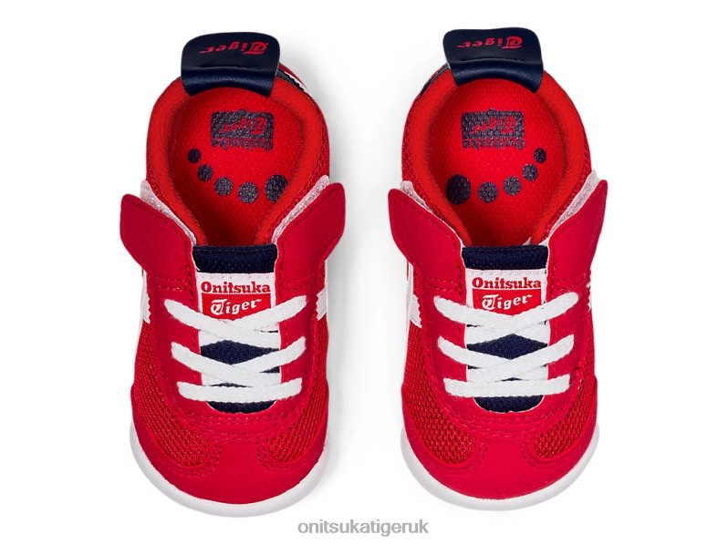 Kids MEXICO 66 XTBPR650 Shoes Onitsuka Tiger Classic Red/White