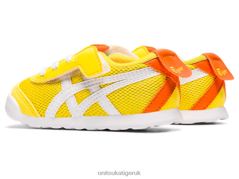 Kids MEXICO 66 XTBPR654 Shoes Onitsuka Tiger Vibrant Yellow/White