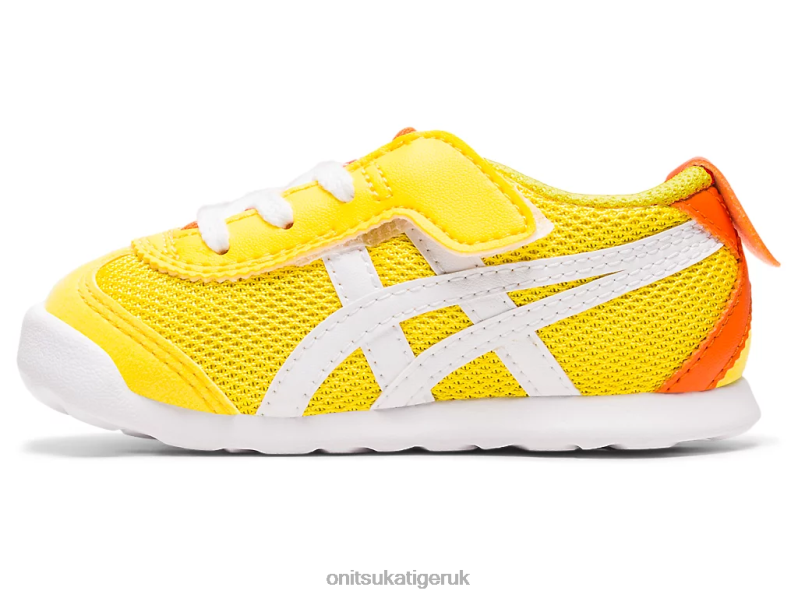 Kids MEXICO 66 XTBPR654 Shoes Onitsuka Tiger Vibrant Yellow/White
