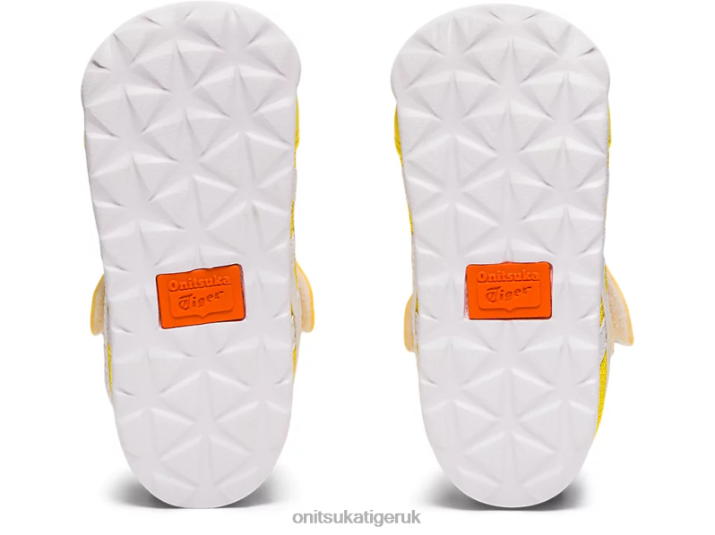Kids MEXICO 66 XTBPR654 Shoes Onitsuka Tiger Vibrant Yellow/White
