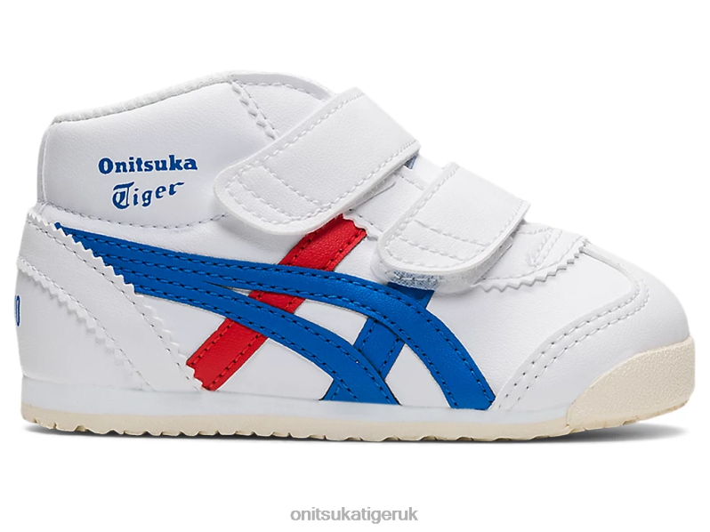 Kids MEXICO MID-RUNNER TS XTBPR658 Shoes Onitsuka Tiger White/Directoire Blue