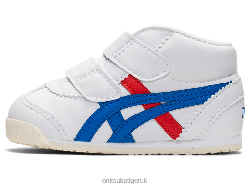 Kids MEXICO MID-RUNNER TS XTBPR658 Shoes Onitsuka Tiger White/Directoire Blue