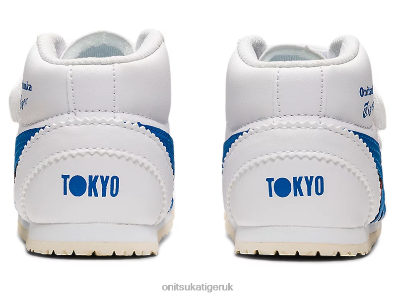 Kids MEXICO MID-RUNNER TS XTBPR658 Shoes Onitsuka Tiger White/Directoire Blue