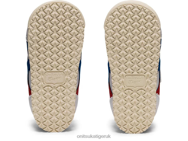 Kids MEXICO MID-RUNNER TS XTBPR658 Shoes Onitsuka Tiger White/Directoire Blue