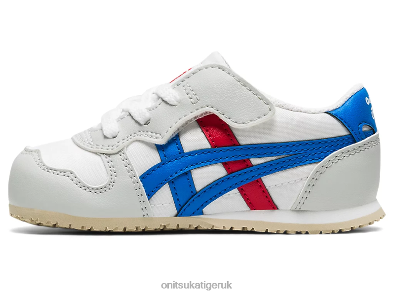 Kids SERRANO XTBPR629 Shoes Onitsuka Tiger White/Directoire Blue