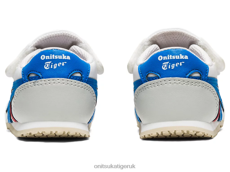 Kids SERRANO XTBPR629 Shoes Onitsuka Tiger White/Directoire Blue