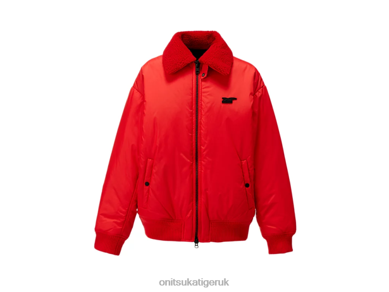 Men BLOUSON XTBPR419 Clothing Onitsuka Tiger Red