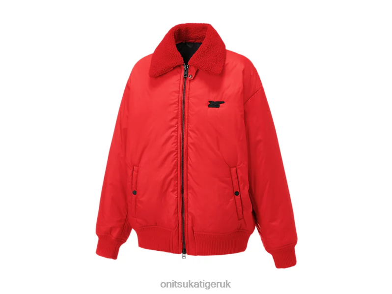 Men BLOUSON XTBPR419 Clothing Onitsuka Tiger Red