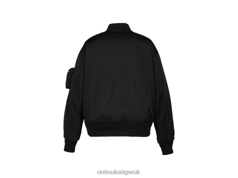 Men BOMBER JACKET XTBPR379 Clothing Onitsuka Tiger Black